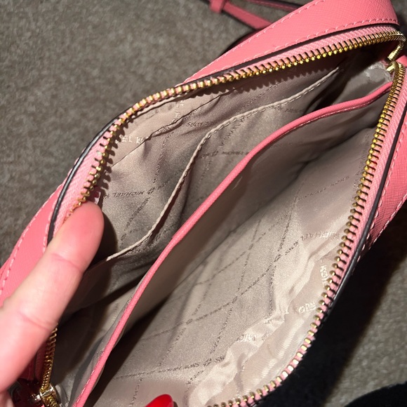 Coral Pink Michael Kors Satchel - Picture 8 of 15